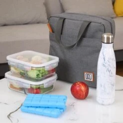 Brisby 4 Laags Geïsoleerde Koeltas - Lunchtas 7 Liter - Donkergrijs 10 Brisby 4 Laags Geïsoleerde Koeltas - Lunchtas 7 Liter - Donkergrijs -Buiten Kamperen 1200x1200 1300