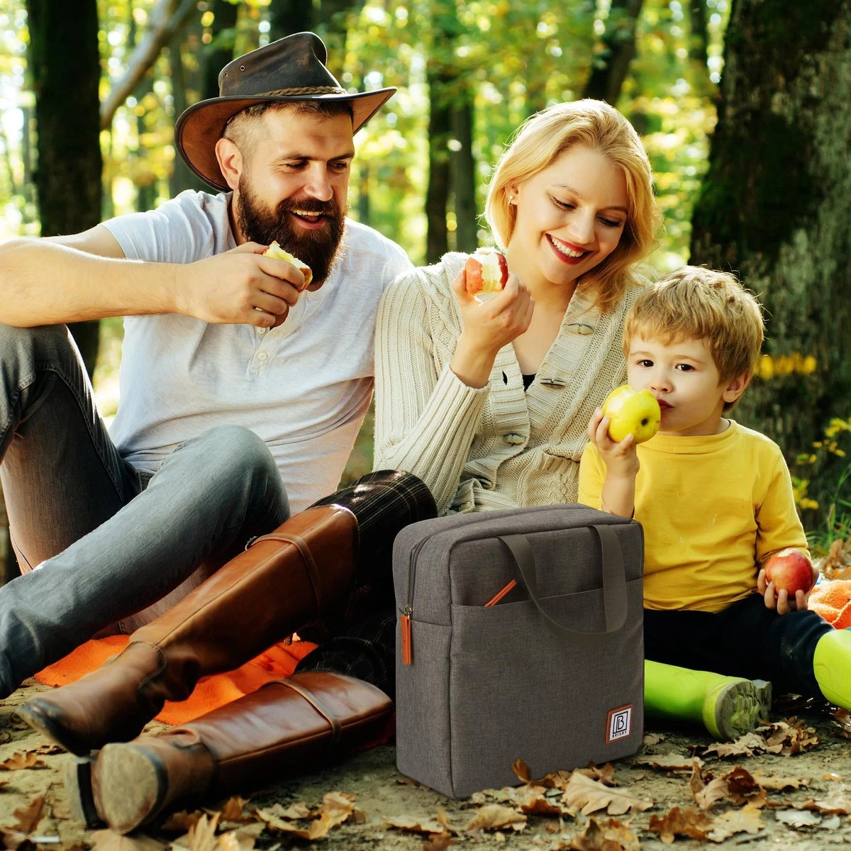 Brisby 4 Laags Geïsoleerde Koeltas - Lunchtas 7 Liter - Donkergrijs 7 Brisby 4 Laags Geïsoleerde Koeltas - Lunchtas 7 Liter - Donkergrijs - Afbeelding 7