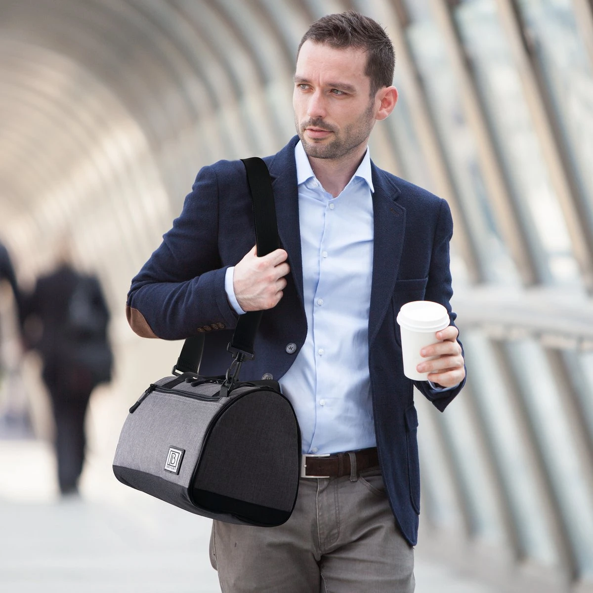 Brisby 4 Laags Geïsoleerde Koeltas - Lunchtas 10 Liter - Donkergrijs 3 Brisby 4 Laags Geïsoleerde Koeltas - Lunchtas 10 Liter - Donkergrijs - Afbeelding 3