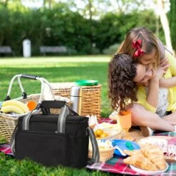 IBright Koeltas Opvouwbaar 15 Liter - 4 Laags Geïsoleerde Lunchtas - Waterdicht - Zwart 10 IBright Koeltas Opvouwbaar 15 Liter - 4 Laags Geïsoleerde Lunchtas - Waterdicht - Zwart -Buiten Kamperen 1200x1200 1370