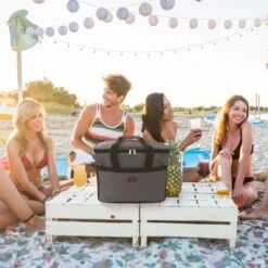 Packaway 4 Laags Geïsoleerde Koeltas - Lunchtas 30 Liter - Grijs -Buiten Kamperen 1200x1200 1374