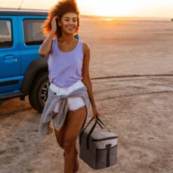 Packaway 4 Laags Geïsoleerde Koeltas - Lunchtas 30 Liter - Grijs -Buiten Kamperen 1200x1200 1375