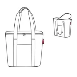 Reisenthel Thermoshopper Koeltas - 15L - Dots Zwart -Buiten Kamperen 1200x1200 1471