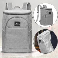 Needventure Koeltas - Lunchtas - Koelrugtas - Picknicktas - 20 Liter - Flessenhouder - Bieropener - Grijs -Buiten Kamperen 1200x1200 1488