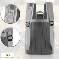 Needventure Koeltas - Lunchtas - Koelrugtas - Picknicktas - 20 Liter - Flessenhouder - Bieropener - Grijs -Buiten Kamperen 1200x1200 1489