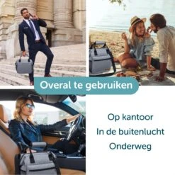 ForDig Lunchtas Grijs - Koeltas Gemaakt Van 600D Polyester Met PEVA-Voering - Ruimte Voor Lunchtrommel / Snacks / Blikjes - Koel Tas Met Mesh Opbergruimtes En Ruimte Voor Bestek - Lunch Tas Cool Bag - Coolerbag - Kleine Cooler 11 ForDig Lunchtas Grijs - Koeltas Gemaakt Van 600D Polyester Met PEVA-Voering - Ruimte Voor Lunchtrommel / Snacks / Blikjes - Koel Tas Met Mesh Opbergruimtes En Ruimte Voor Bestek - Lunch Tas Cool Bag - Coolerbag - Kleine Cooler -Buiten Kamperen 1200x1200 1508