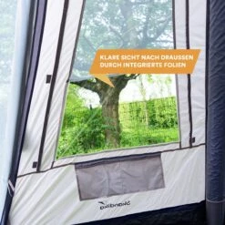 Skandika Tipi Kotona Air Opblaasbare Tent – Opblaasbare Tenten - 4 Persoons Tipi Tent – Tenten - Campingtent – Ingenaaide Tentvloer – Muggengaas – 260 Cm Stahoogte – 490 X 370 X 260 (L X B X H) – Outdoor, Camping, Tuin – Luchttent - Kamperen - Beige -Buiten Kamperen 1200x1200 151