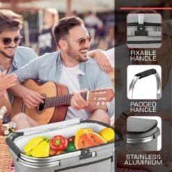 Bomoe Koeltas Picknickmand Opvouwbaar IceBreezer K47 - 47x27x26 Cm - 32 Liter- Perfect Voor Barbecues Of Boodschappen -Buiten Kamperen 1200x1200 1520