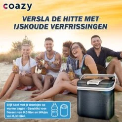 Koelbox 24L Met ECO Modus Voor Auto & Camping - Frigobox Elektrisch 24 Liter Met 12v 230 Volt - Verkoelt En Verwamt - MiniBar - Mini Koelkast -Buiten Kamperen 1200x1200 1554