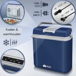 Tillvex- Koelbox, Coolbox, 24 Liter, Blauw -Buiten Kamperen 1200x1200 1569