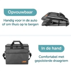 ForDig Koeltas XL Zwart (30 Liter) - Gemaakt Van 600D Polyester Met PEVA-Voering - Ruimte Voor 40 Blikjes Of 20 Halve Liter Flessen - Opvouwbaar Koel Tas Met Easy-Acces Flap - Ruimte Voor Bestek - Picknick Cool Bag - Coolerbag - Grote Cooler 12 ForDig Koeltas XL Zwart (30 Liter) - Gemaakt Van 600D Polyester Met PEVA-Voering - Ruimte Voor 40 Blikjes Of 20 Halve Liter Flessen - Opvouwbaar Koel Tas Met Easy-Acces Flap - Ruimte Voor Bestek - Picknick Cool Bag - Coolerbag - Grote Cooler -Buiten Kamperen 1200x1200 1616