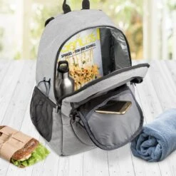 Bomoe Koeltas Rugzak IceBreezer KR45 Koelrugzak Grijs 45x19x33 Cm - 25 Liter -Buiten Kamperen 1200x1200 1714