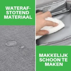 Brisby 4 Laags Geïsoleerde Koeltas - Lunchtas 1.5 Liter - Lichtgrijs -Buiten Kamperen 1200x1200 1781