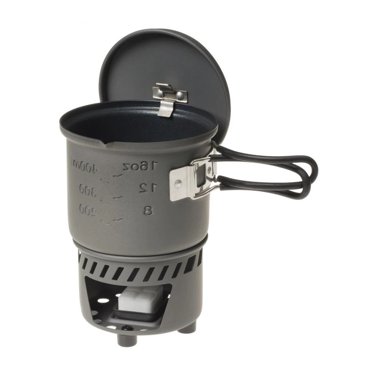 Esbit Outdoor Kooktoestel 585ml - Opbergtas - Aluminium - Solid Fuel 9 Esbit Outdoor Kooktoestel 585ml - Opbergtas - Aluminium - Solid Fuel - Afbeelding 9