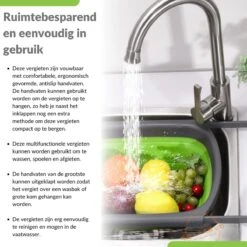 Buxibo - 3-Delige Keuken Vergiet Set Inklapbaar Groen/Grijs 24 Buxibo - 3-Delige Keuken Vergiet Set Inklapbaar Groen/Grijs -Buiten Kamperen 1200x1200 1833
