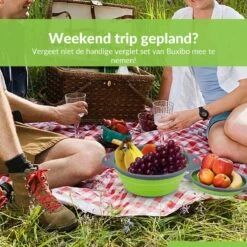 Buxibo - 3-Delige Keuken Vergiet Set Inklapbaar Groen/Grijs 31 Buxibo - 3-Delige Keuken Vergiet Set Inklapbaar Groen/Grijs -Buiten Kamperen 1200x1200 1839