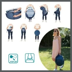 Babymoov Babyni Speelruimte & Extra Bedje Anti-UV FPS 50+ Marinière -Buiten Kamperen 1200x1200 189