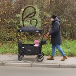 FableKids LEO X4Plus Opvouwbare Wagen Met Dak Fossil Grey 15 FableKids LEO X4Plus Opvouwbare Wagen Met Dak Fossil Grey -Buiten Kamperen 1200x1200 1903