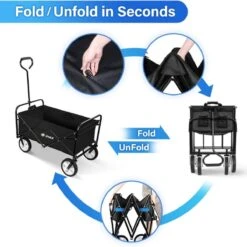 Rijoka Opvouwbare Bolderkar/Bolderwagen | Zwart -Buiten Kamperen 1200x1200 1929