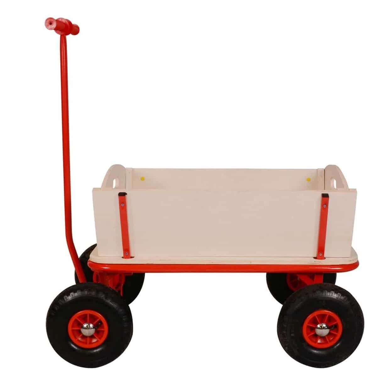 Benson Bolderkar - Bolderwagen Hout - Strandwagen - Kinderen - Boodschappenkar 2 Benson Bolderkar - Bolderwagen Hout - Strandwagen - Kinderen - Boodschappenkar - Afbeelding 2