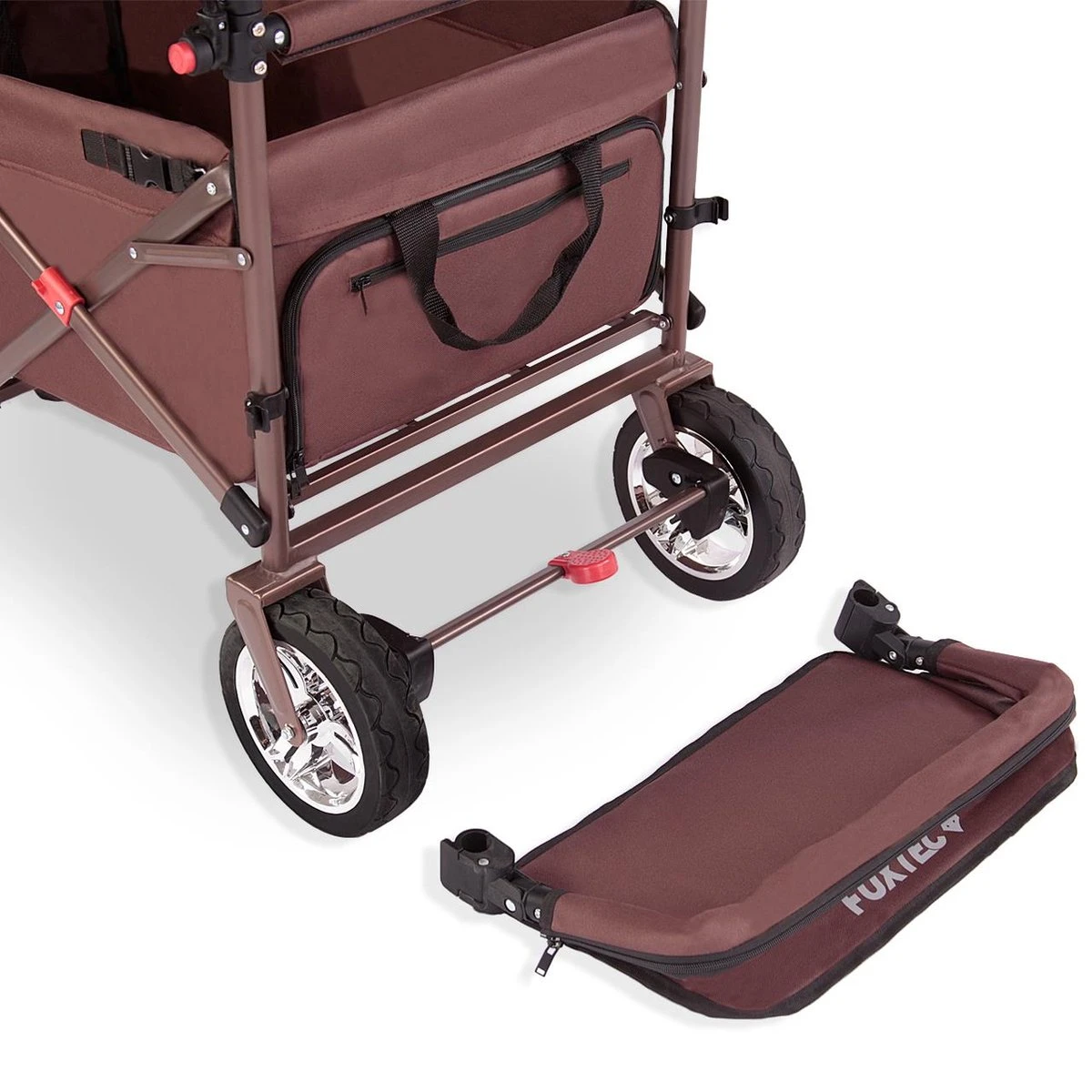 FUXTEC Bolderkar CT800 - Bruin 3 FUXTEC Bolderkar CT800 - Bruin - Afbeelding 3