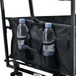 Rijoka Opvouwbare Bolderkar/Bolderwagen | Met Dakje En Draagtas | Zwart -Buiten Kamperen 1200x1200 2098