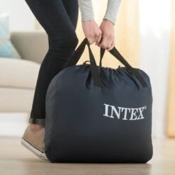 Intex Luchtbed - Twijfelaar - 137 X 191 X 33 Cm - Grijs - Met Ingebouwde Pomp, Hoeslaken Antraciet En Reparatieset 12 Intex Luchtbed - Twijfelaar - 137 X 191 X 33 Cm - Grijs - Met Ingebouwde Pomp, Hoeslaken Antraciet En Reparatieset -Buiten Kamperen 1200x1200 280