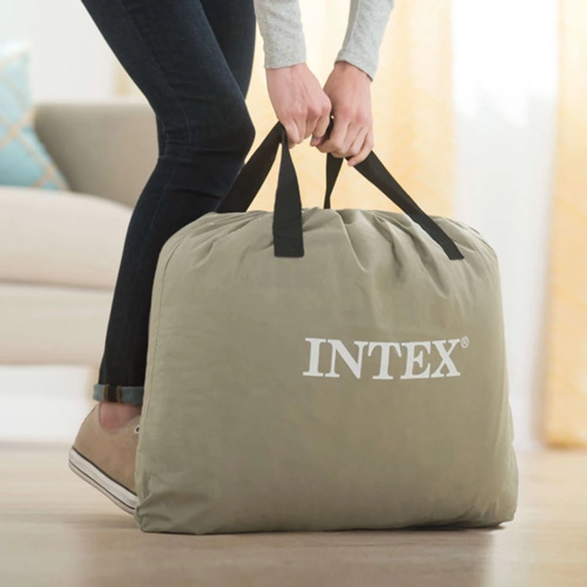 Intex Deluxe Pillow Rest Raised Luchtbed - 2-persoons - 203x152x42 Cm 19 Intex Deluxe Pillow Rest Raised Luchtbed - 2-persoons - 203x152x42 Cm - Afbeelding 19