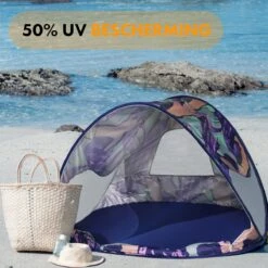 Deryan Luxe Pop Up Strandtent - Anti-UV 50+ - Story -Buiten Kamperen 1200x1200 32