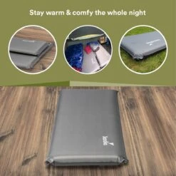 Skandika Easy Single Zelfopblaasbaar Slaapmat – Slaapmat – Slaapmat Zelfopblazend – Logeerbed – Polyester, PVC - Premium Zelfopblazend Luchtbed, Antislip-materiaal, Ideaal Voor Camping – Outdoor, Camping – Kamperen – 196 X 60 X 10 Cm – 3.2kg - Grijs 14 Skandika Easy Single Zelfopblaasbaar Slaapmat – Slaapmat – Slaapmat Zelfopblazend – Logeerbed – Polyester, PVC - Premium Zelfopblazend Luchtbed, Antislip-materiaal, Ideaal Voor Camping – Outdoor, Camping – Kamperen – 196 X 60 X 10 Cm – 3.2kg - Grijs -Buiten Kamperen 1200x1200 457