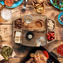 Merkloos Houten Outdoor Wijntafel Draagbare Houten Picknicktafel Mini Campingtafels Met Wijnglas Houder Voor Tuin Outdoor Camping Picknick Strand - Plataan Hout - Wijn 10 Merkloos Houten Outdoor Wijntafel Draagbare Houten Picknicktafel Mini Campingtafels Met Wijnglas Houder Voor Tuin Outdoor Camping Picknick Strand - Plataan Hout - Wijn -Buiten Kamperen 1200x1200 538