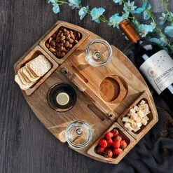 Merkloos Houten Outdoor Wijntafel Draagbare Houten Picknicktafel Mini Campingtafels Met Wijnglas Houder Voor Tuin Outdoor Camping Picknick Strand - Plataan Hout - Wijn 11 Merkloos Houten Outdoor Wijntafel Draagbare Houten Picknicktafel Mini Campingtafels Met Wijnglas Houder Voor Tuin Outdoor Camping Picknick Strand - Plataan Hout - Wijn -Buiten Kamperen 1200x1200 539