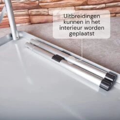 Liivo Aluminium Inklapbare Tafel - Campeertafel 75x55x60cm -Buiten Kamperen 1200x1200 565