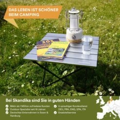Skandika Ruka S Kleine Campingtafel – Campingtafels - Aluminium Campingtafel, Opvouwbaar, Zeer Licht, Eenvoudig Te Monteren, Stabiele Standaard - Opvouwtafel Voor Kamperen, Tenten Wandelen, Reizen, Thuis, Tuin – Tot Max. 20 Kg. - Grijs 12 Skandika Ruka S Kleine Campingtafel – Campingtafels - Aluminium Campingtafel, Opvouwbaar, Zeer Licht, Eenvoudig Te Monteren, Stabiele Standaard - Opvouwtafel Voor Kamperen, Tenten Wandelen, Reizen, Thuis, Tuin – Tot Max. 20 Kg. - Grijs -Buiten Kamperen 1200x1200 676