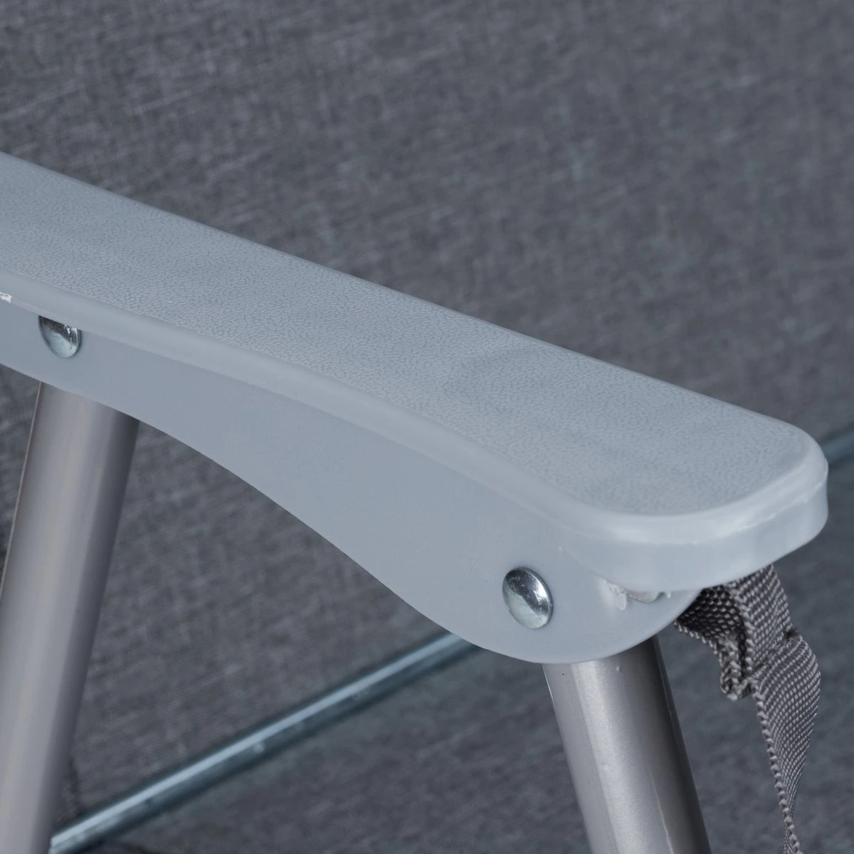 Relaxdays Strandstoel Opvouwbaar - Set Van 2 - Lage Campingstoel - Kampeerstoel Leuning - Grijs 7 Relaxdays Strandstoel Opvouwbaar - Set Van 2 - Lage Campingstoel - Kampeerstoel Leuning - Grijs - Afbeelding 7