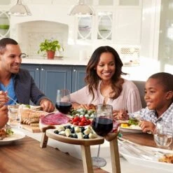 Merkloos Opvouwbare Draagbare Picknicktafel, Outdoor Opvouwbare Lichtgewicht Kampeertafel 30,5 Cm Kleine Houten Wijnpicknicktafel Voor Feest, Strand, Tuin, Camping, Barbecue, Reizen -Buiten Kamperen 1200x1200 772