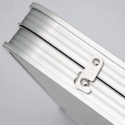 Aluminium Kampeertafel 120x60cm - Campingtafel Inklapbaar - 3-voudig Verstelbare Vouwtafel Grijs -Buiten Kamperen 1200x1200 833