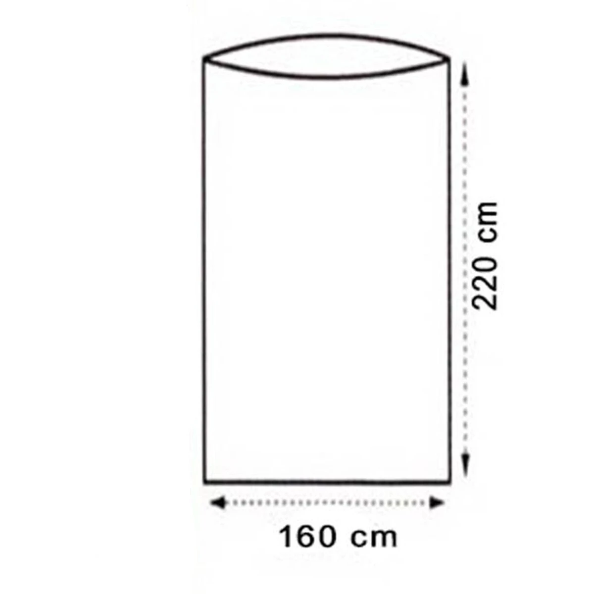 LOWLAND OUTDOOR® LAKENZAK - SUPERLITE - 2 PERS - 220X160 CM - 600GR 2 LOWLAND OUTDOOR® LAKENZAK - SUPERLITE - 2 PERS - 220X160 CM - 600GR - Afbeelding 2