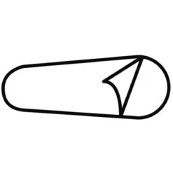 Travelsafe Cotton Inlet Mummy Slaapzak - Wit 6 Travelsafe Cotton Inlet Mummy Slaapzak - Wit -Buiten Kamperen 1200x1200 993