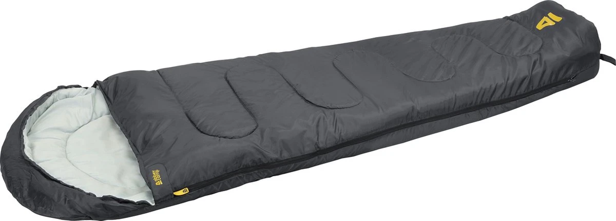 Abbey Camp Slaapzak Mummie - Grijs - 210 X 80/50 Cm 2 Abbey Camp Slaapzak Mummie - Grijs - 210 X 80/50 Cm - Afbeelding 2