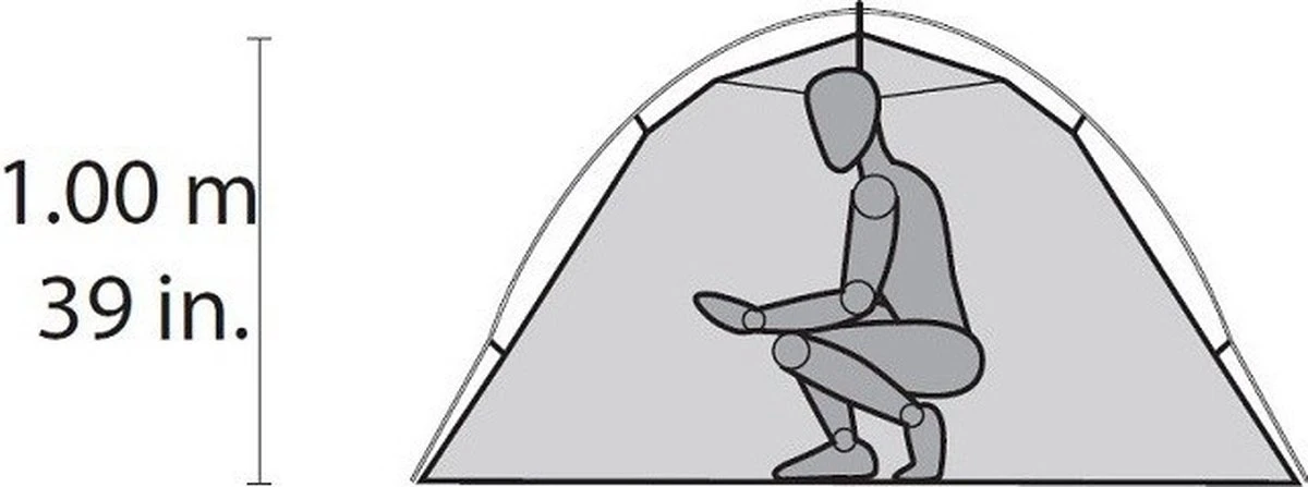 Msr Hubba Hubba Nx Tunneltent - Groen - 2 Persoons 18 Msr Hubba Hubba Nx Tunneltent - Groen - 2 Persoons - Afbeelding 18