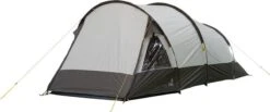 Redwood Dawn 200 Trekking Tunnel Tent - Grijs - 3 Persoons -Buiten Kamperen 1200x499