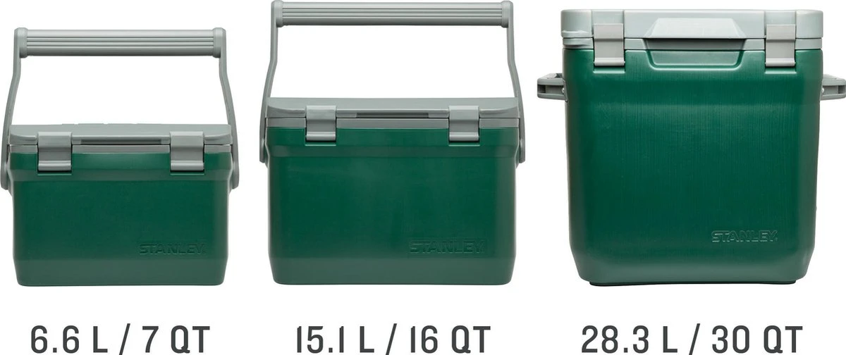 Stanley The Easy Carry Outdoor Cooler 15,1L - Koelbox - Green 3 Stanley The Easy Carry Outdoor Cooler 15,1L - Koelbox - Green - Afbeelding 3