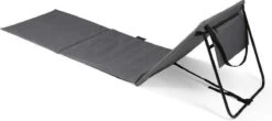 Set Van 2 Strandmatten Met Verstelbare Rugleuning - Gevuld Met Comfortschuim, Ultralicht En Opvouwbaar Om Ruimte Te Besparen – Grijs -Buiten Kamperen 1200x532 1