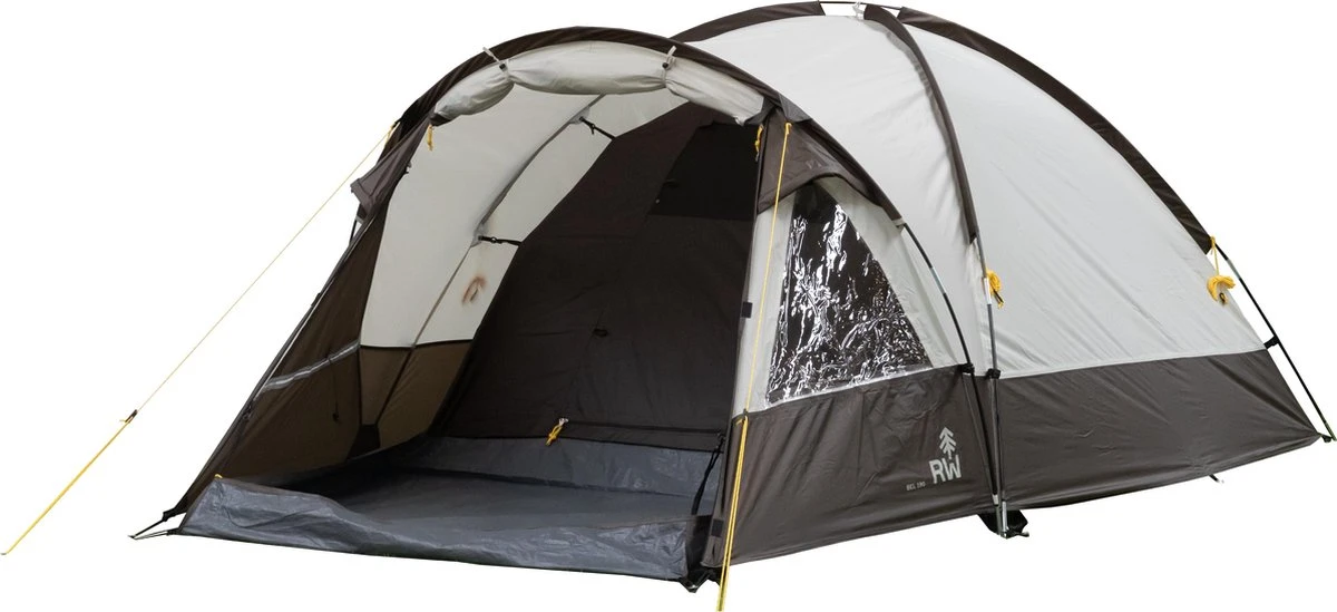 Redwood Bel 190 Trekking Koepel Tent - Grijs - 3 Persoons 1 Redwood Bel 190 Trekking Koepel Tent - Grijs - 3 Persoons