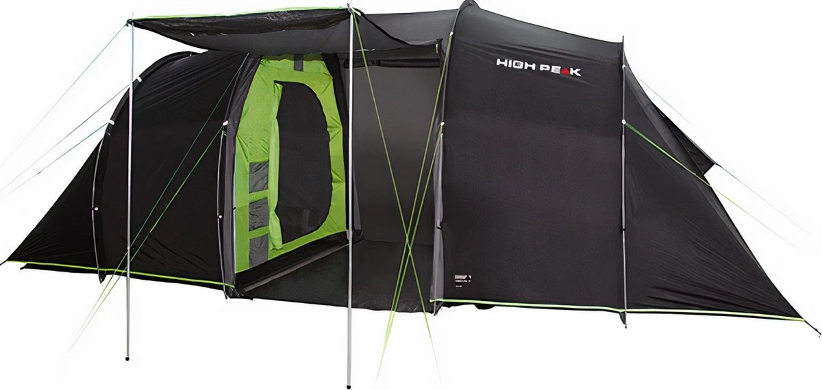 High Peak Tauris 4 Tunneltent - Donkergrijs - 4 Persoons 1 High Peak Tauris 4 Tunneltent - Donkergrijs - 4 Persoons