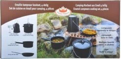 ESSCHERT DESIGN Pannenset Kampvuur - 4 Delig - Outdoor - Metaal 19 ESSCHERT DESIGN Pannenset Kampvuur - 4 Delig - Outdoor - Metaal -Buiten Kamperen 1200x581 15