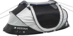 Deryan Cocoon Pop Up Tent - Slaapzak - Luchtbed - Luchtpomp - 4 Persoons - Zilver 28 Deryan Cocoon Pop Up Tent - Slaapzak - Luchtbed - Luchtpomp - 4 Persoons - Zilver -Buiten Kamperen 1200x588