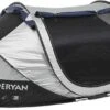 Deryan Cocoon Pop Up Tent - Luchtbed - Luchtpomp - 4 Persoons - Zilver