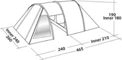 Easy Camp Tunneltent 4-persoons Galaxy 400 Staalgrijs En Blauw 6 Easy Camp Tunneltent 4-persoons Galaxy 400 Staalgrijs En Blauw -Buiten Kamperen 1200x598 1